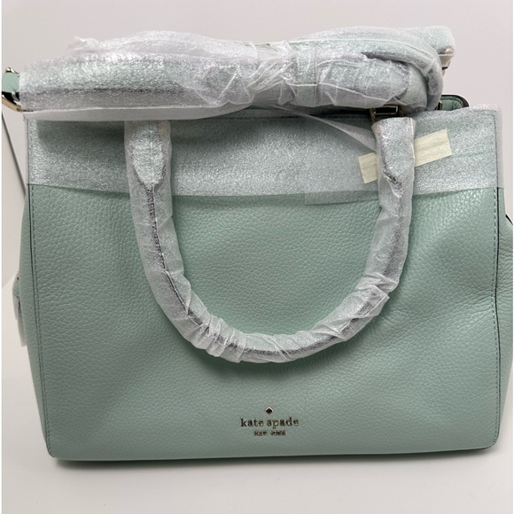Kate Spade/New York/Leila/Triple Compartment Satchel/Crossbody/MATCHING WALLET! - Picture 5 of 15